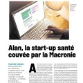 Page 1 de l'article « Alan, la start-up santé couvée par la Macronie »